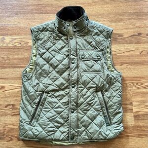 Polo Ralph Lauren Quilted Tan-ish Green Men’s Vest